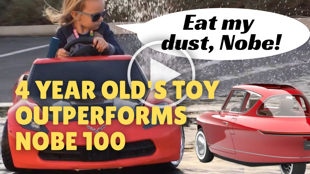 Nobe Cars 100GT Fake Drift Video